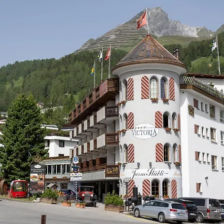 Turmhotel Victoria Davos-2